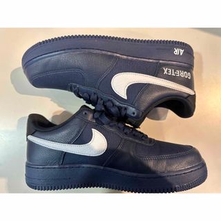 ナイキ(NIKE)のNIKE AIR FORCE 1 GTX GORE-TEX NAVY US8.5(スニーカー)