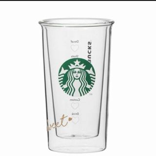 スターバックス(Starbucks)のStarbucks スターバックス バレンタイン 耐熱ダブルウォールグラス355(グラス/カップ)