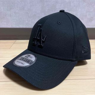 ニューエラー(NEW ERA)のニューエラ　NEW ERA キャップ　LAドジャース　ブラック　オールブラック(キャップ)