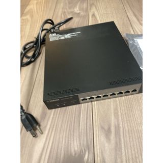 ヤマハ(ヤマハ)の【美品】YAMAHA SWX2210P-8G BLACK ネットワーク製品(PC周辺機器)