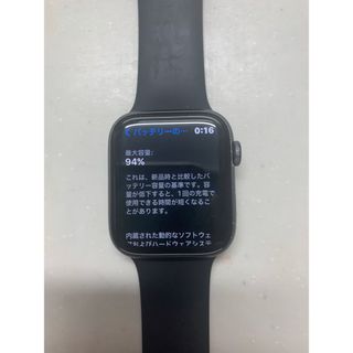 Apple Watch 7 45mm Green 交換品 AppleCare＋スマホ/家電/カメラ