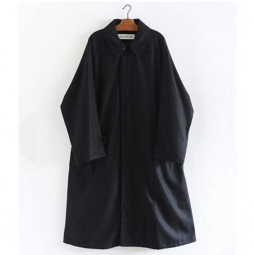 COMOLI(コモリ)のPOLYPLOID 20aw  LONG COAT C メンズのジャケット/アウター(ステンカラーコート)の商品写真