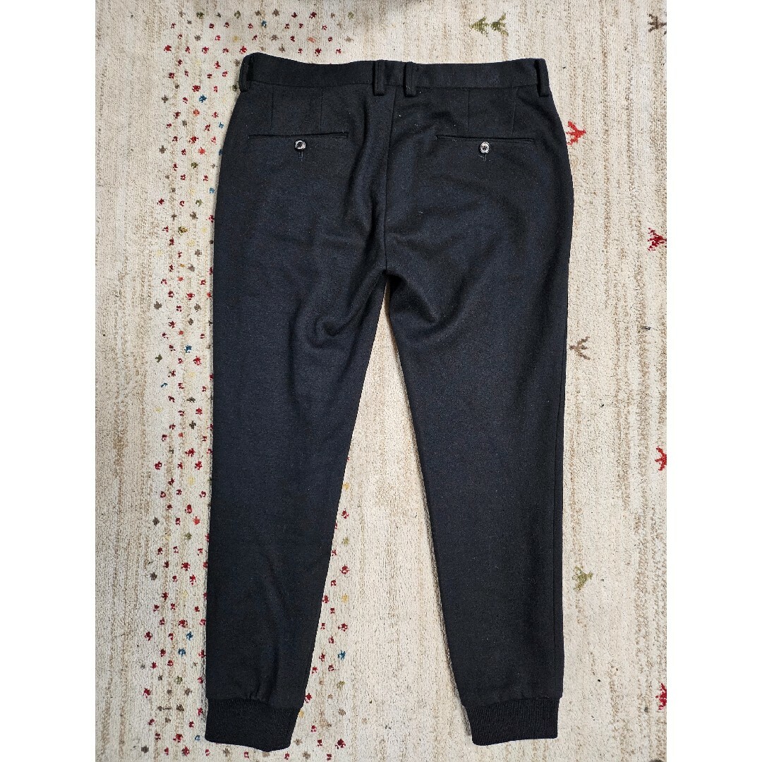 1piu1uguale3(ウノピゥウノウグァーレトレ)の1PIU1UGUALE3　WOOL RIB SLACKS PANTS メンズのパンツ(スラックス)の商品写真