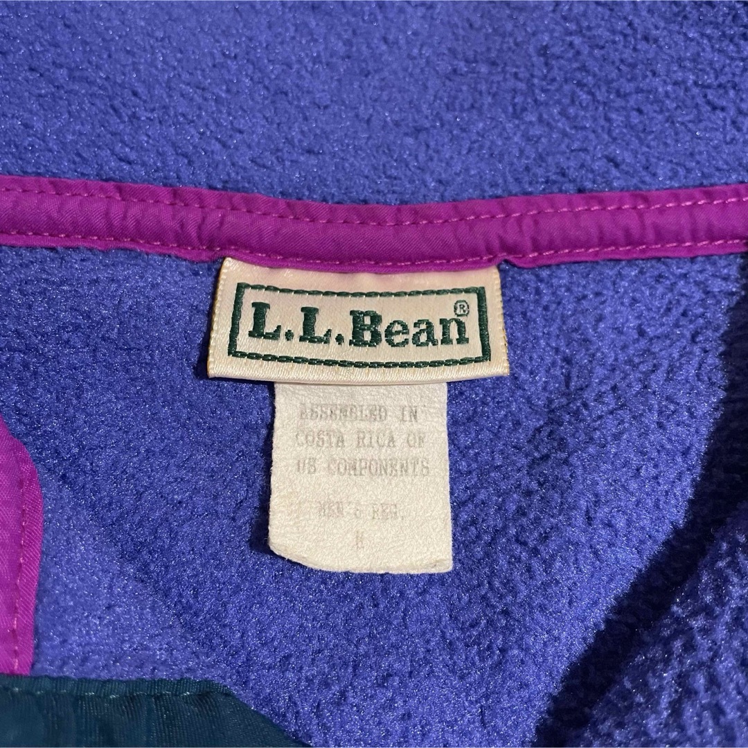 L.L.Bean(エルエルビーン)の80s L.L.Bean USA製 フリース　エルエルビーン　ヴィンテージ メンズのジャケット/アウター(その他)の商品写真