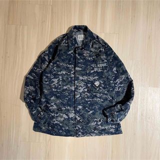 US NAVY ミリタリー　デジタルカモ　NWU UTILITY JACKET(ミリタリージャケット)