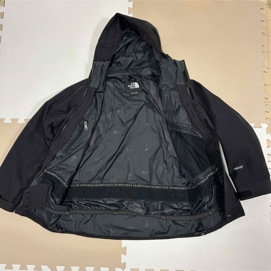 THE NORTH FACE(ザノースフェイス)の【専用】ノースフェイス　マウンテンジャケット　ゴアテックス　黒　M メンズのジャケット/アウター(マウンテンパーカー)の商品写真