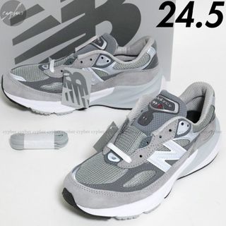 ニューバランス(New Balance)の24.5cm 新品 USA製 ニューバランス W990GL6 グレー V6 灰(スニーカー)