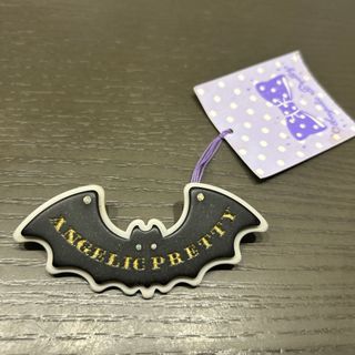 アンジェリックプリティー(Angelic Pretty)の新品　アンジェリックプリティ　Bat ヘアクリップ　あ1 　ハロウィン　コウモリ(バレッタ/ヘアクリップ)