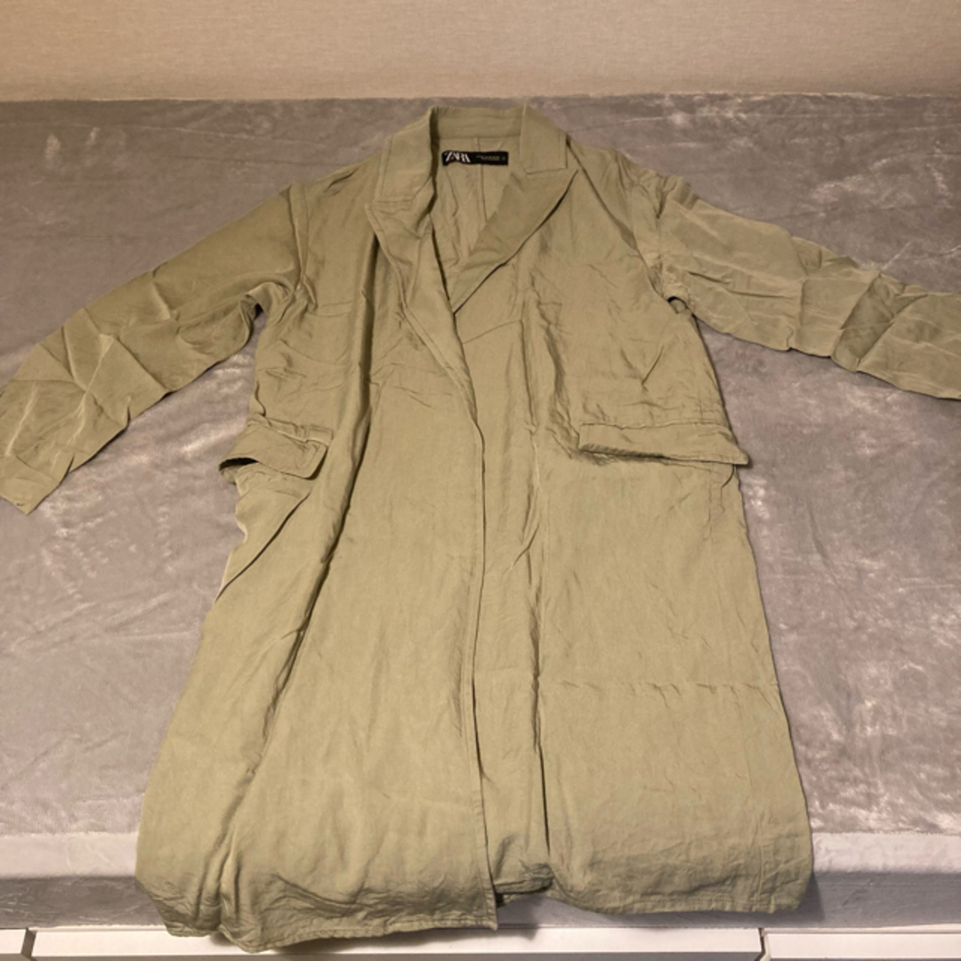 ZARA(ザラ)の薄手　コート レディースのジャケット/アウター(スプリングコート)の商品写真