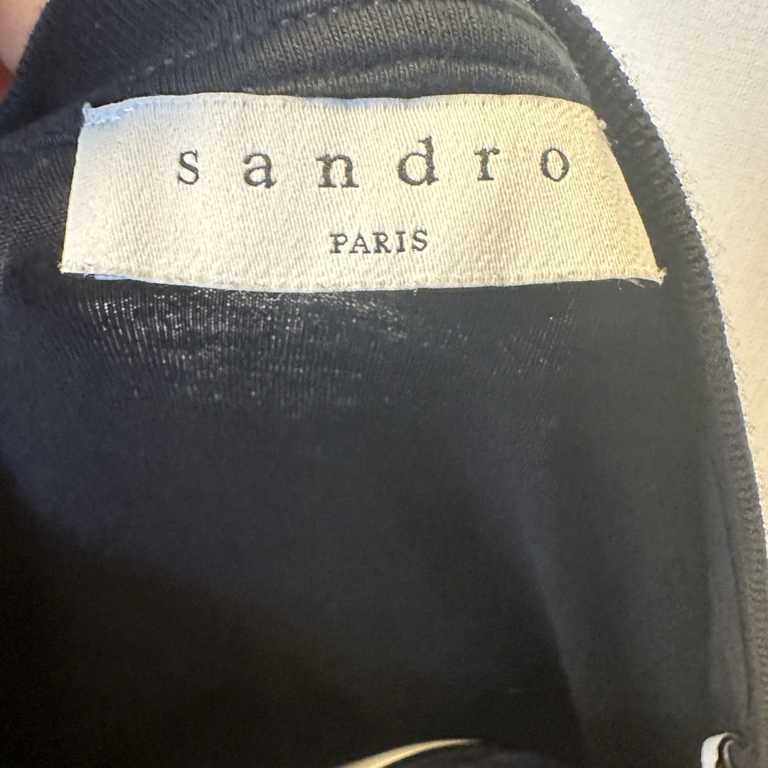 Sandro(サンドロ)のsandro PARIS ビジュー　Tシャツ レディースのトップス(Tシャツ(半袖/袖なし))の商品写真