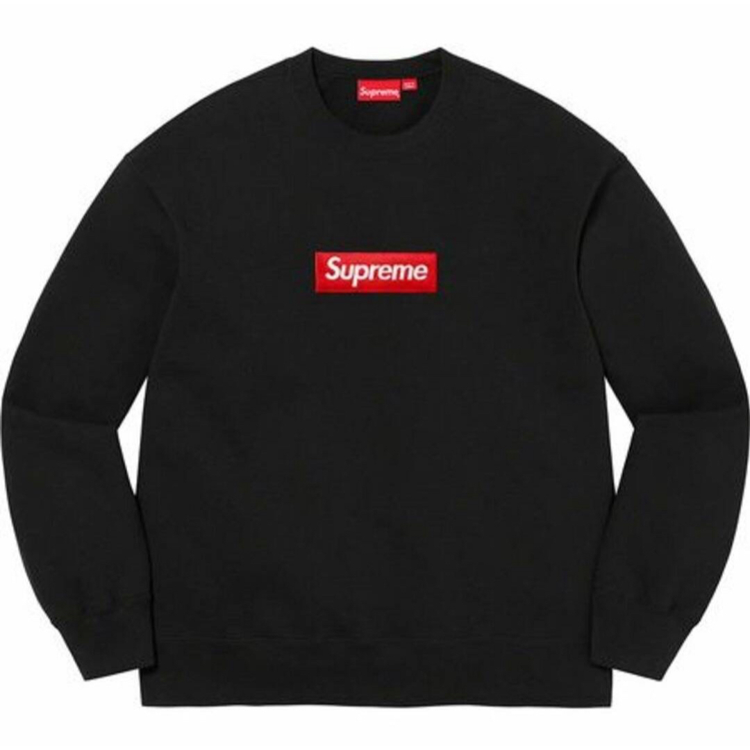 Supreme Box Logo Crewneck Black Mediumトップス