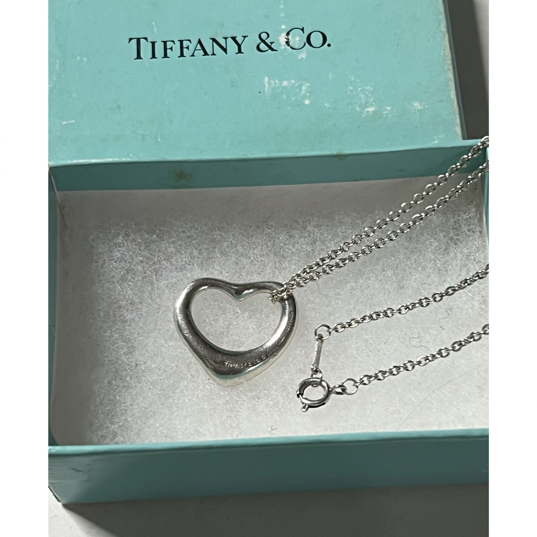 Tiffany & Co.(ティファニー)のティファニー　オープンハート　ネックレス レディースのアクセサリー(ネックレス)の商品写真