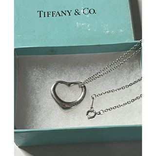 ティファニー(Tiffany & Co.)のティファニー　オープンハート　ネックレス(ネックレス)