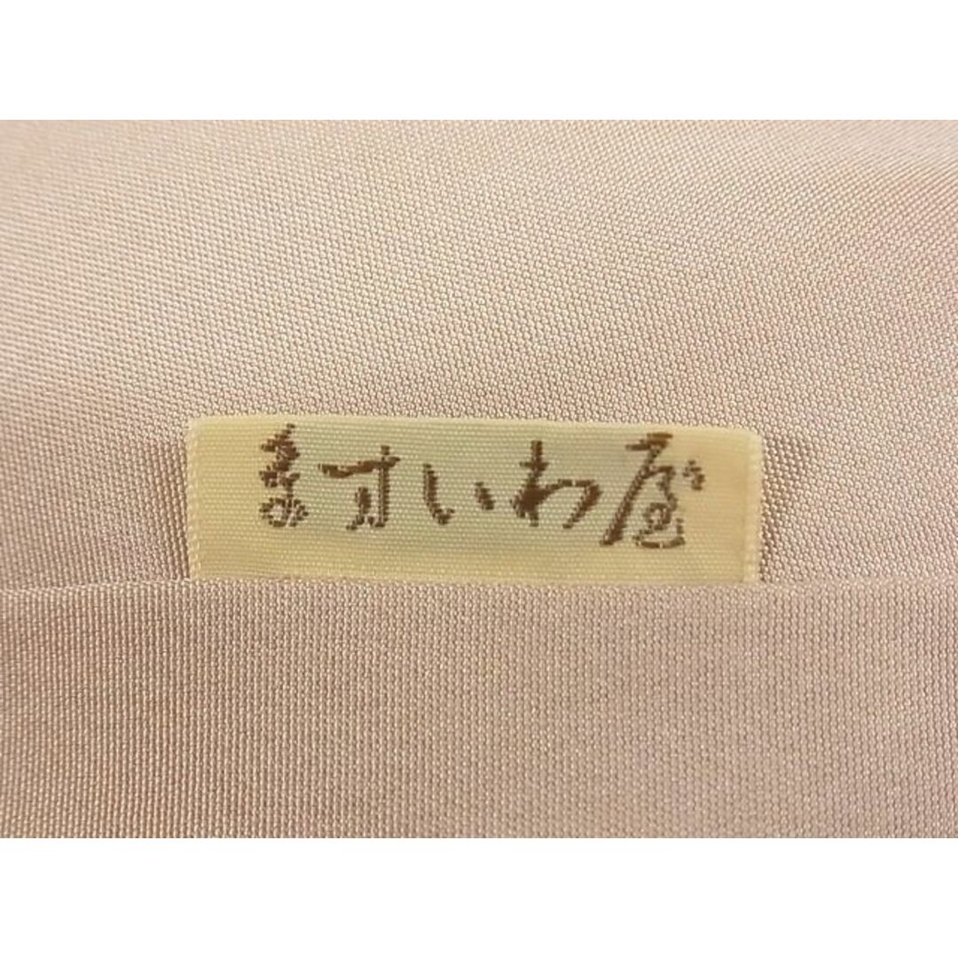 平和屋野田店■訪問着　刺繍　草花文　暈し染め　銀彩　ますいわ屋扱い　着丈158.5cm　裄丈63.5cm　正絹　逸品　B-ag2912 レディースの水着/浴衣(着物)の商品写真