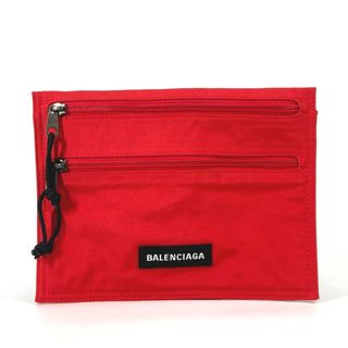 バレンシアガ(Balenciaga)のバレンシアガ BALENCIAGA エクスプローラー 618379 斜め掛け ポシェット カバン ショルダーバッグ ナイロン レッド(ショルダーバッグ)