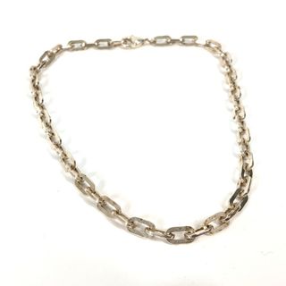 silver925ペーパーチェーン ネックレス クロスデザイン シルバー925 50cm 42AK