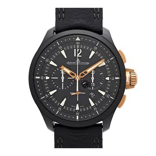 ジャガールクルト(Jaeger-LeCoultre)のジャガールクルト マスター コンプレッサー クロノグラフ Overhauled Q205L570 自動巻き セラミック/ピンクゴールド メンズ JAEGER-LECOULTRE 【中古】 【時計】(腕時計(アナログ))