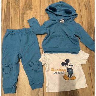 ディズニー(Disney)のミッキー　子供服(その他)