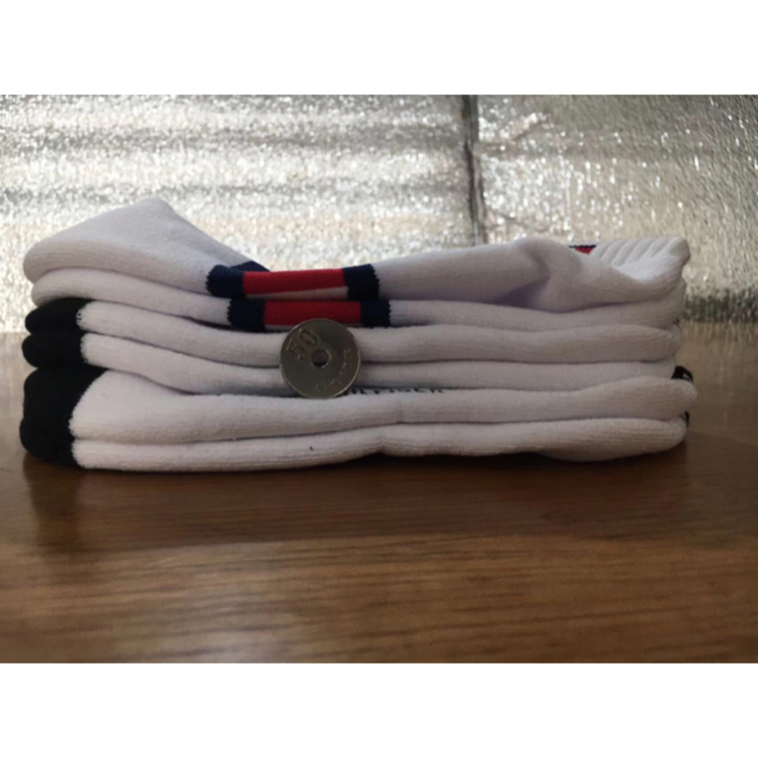 TOMMY HILFIGER(トミーヒルフィガー)の新品トミーヒルフィガーTOMMY HILFIGER レディース3足セット1995 レディースのレッグウェア(ソックス)の商品写真