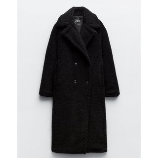 ザラ(ZARA)のZARA エクストラロングフェイクボアコート(ロングコート)