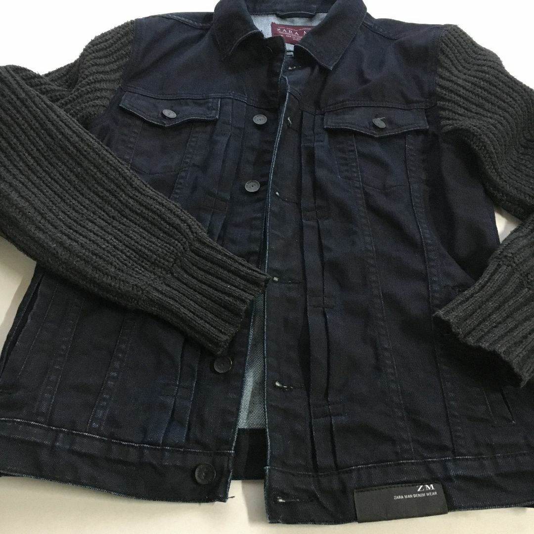 ZARA(ザラ)のZARA MAN　ザラ　デニムジャケット　USED　10893 メンズのジャケット/アウター(Gジャン/デニムジャケット)の商品写真