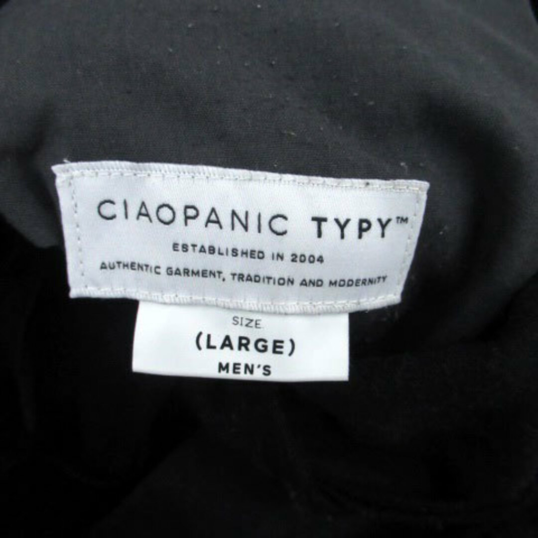 CIAOPANIC TYPY(チャオパニックティピー)のチャオパニック ティピー テーパードパンツ アンクル丈 L 黒 ブラック メンズのパンツ(スラックス)の商品写真