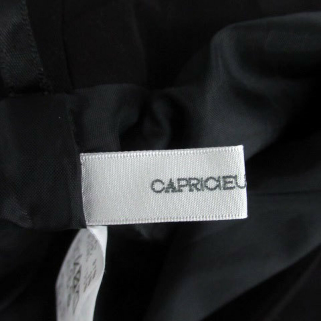 CAPRICIEUX LE'MAGE(カプリシューレマージュ)のカプリシューレマージュ フレアスカート ロング丈 マキシ丈 F 黒 ブラック レディースのスカート(ロングスカート)の商品写真