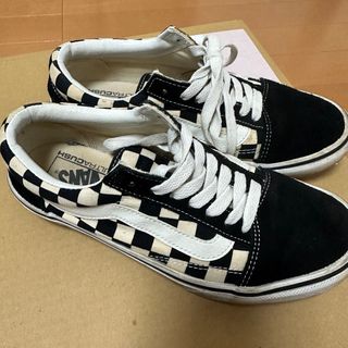 ヴァンズ(VANS)のVans チェッカーボード　スリッポン(スニーカー)