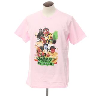 シュプリーム(Supreme)の【中古】シュプリーム Supreme 2023年秋冬 Muta Tee 半袖Ｔシャツ ピンク【サイズL】【メンズ】(Tシャツ/カットソー(半袖/袖なし))