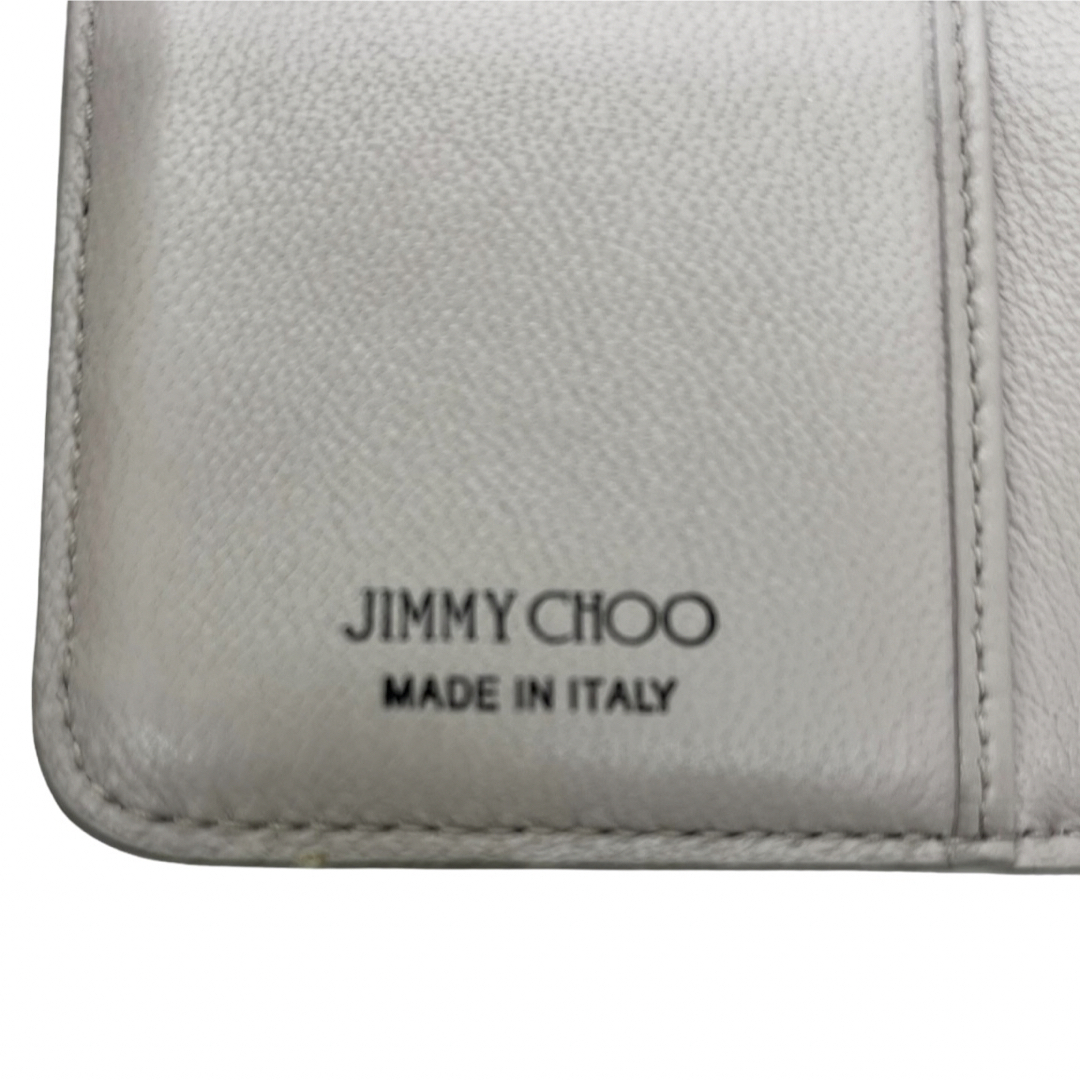 JIMMY CHOO(ジミーチュウ)のジミーチュウJIMMY CHOO MARCIA 二つ折り財布 ウォレット レディースのファッション小物(財布)の商品写真