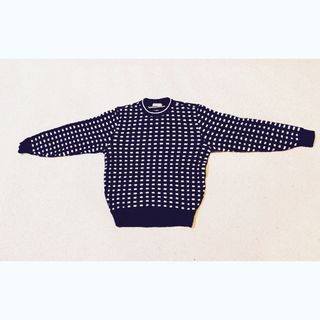RAIKA - ヴィンテージ 古着 ライカ 異素材 3D デザインニット RAIKA - ヴィンテージ 古着 ライカ 異素材 3D デザインニット
