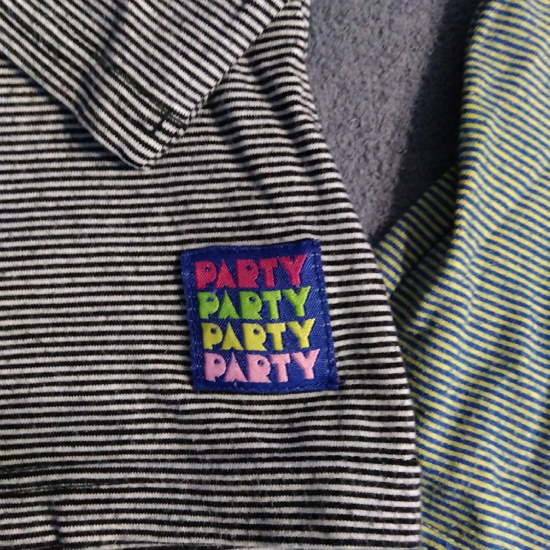 PARTYPARTY(パーティーパーティー)のPartyParty　ボーダーカットソー2枚set キッズ/ベビー/マタニティのベビー服(~85cm)(シャツ/カットソー)の商品写真