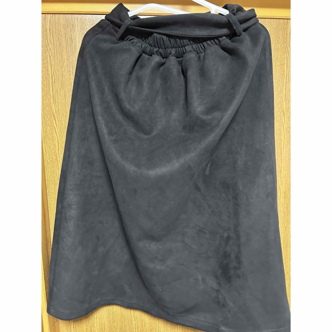 GRL(グレイル)のベルト付きレースプリーツ切り替えスカート レディースのスカート(ロングスカート)の商品写真
