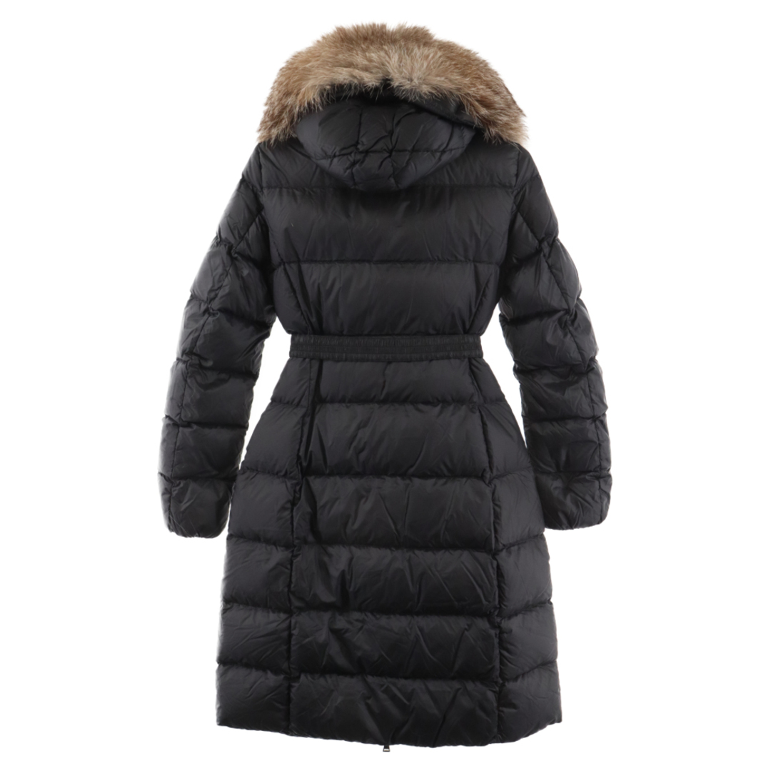 MONCLER(モンクレール)のMONCLER モンクレール 22AW BOEDIC GIUBBOTTO H20931C00067 ファー付き ナイロンダウンコート ブラック レディース レディースのジャケット/アウター(その他)の商品写真