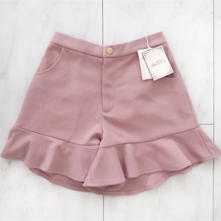 ミシェルマカロン(michellMacaron)のミシェルマカロン フリルショートパンツ ピンク フリーサイズ(ショートパンツ)