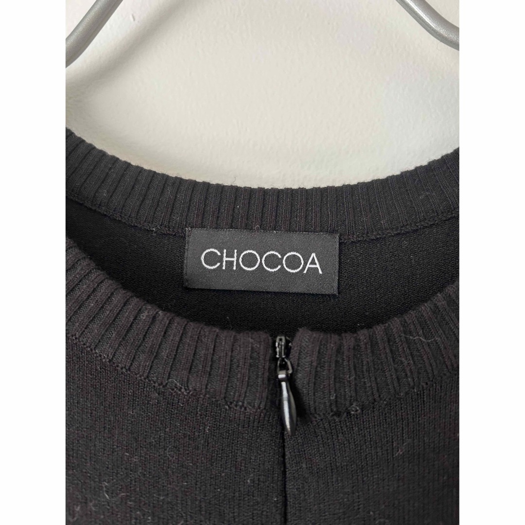 CHOCOA(チョコア)のCHOCOA 授乳チュールワンピース キッズ/ベビー/マタニティのマタニティ(マタニティワンピース)の商品写真