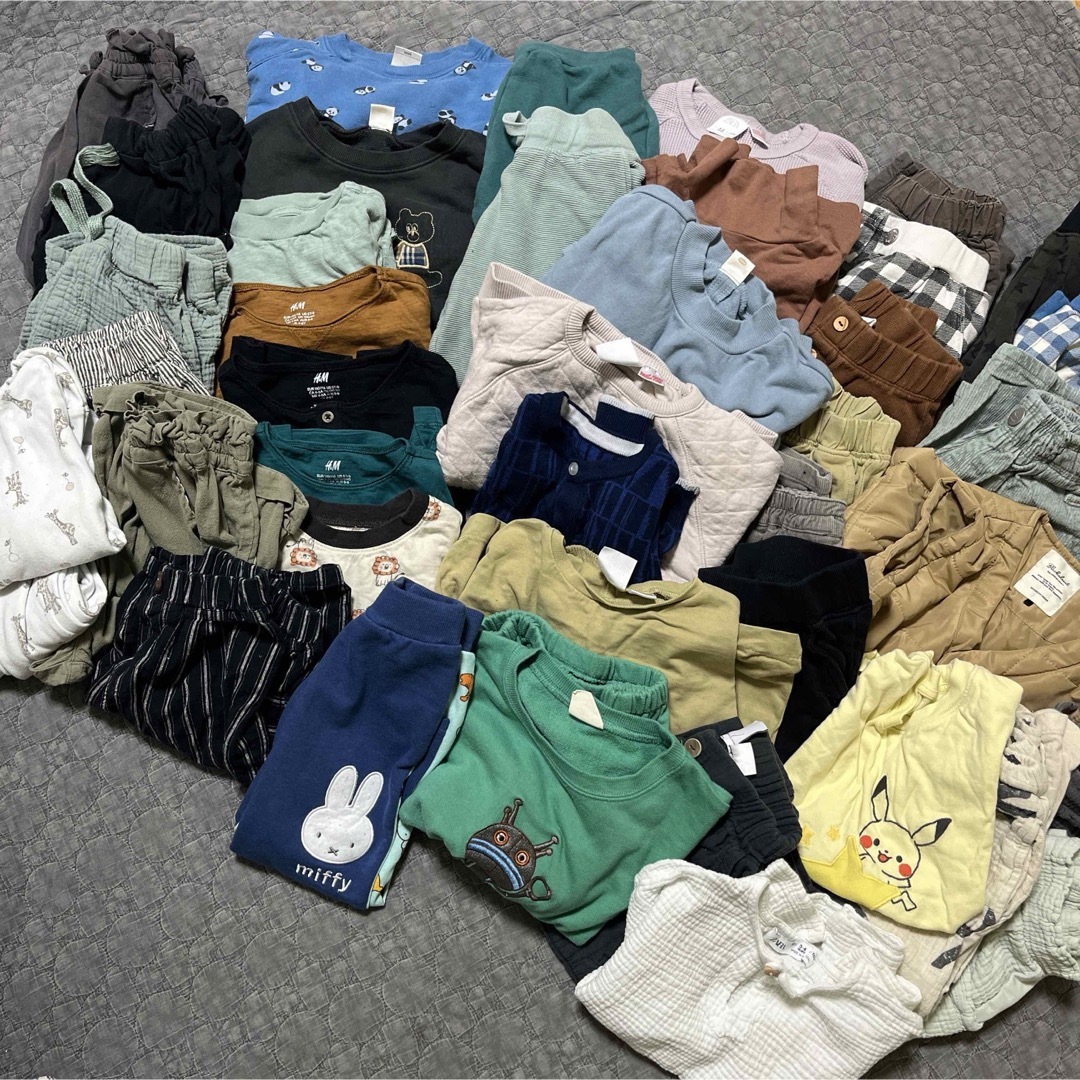 ZARA KIDS(ザラキッズ)の110 120 長袖　長ズボン　長袖パジャマ　半袖　半ズボン　セット　まとめて キッズ/ベビー/マタニティのキッズ服男の子用(90cm~)(その他)の商品写真