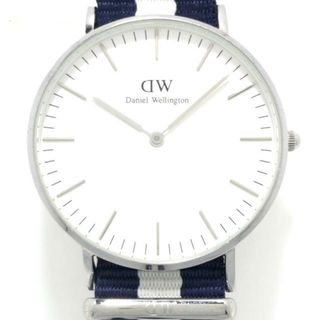 ダニエルウェリントン(Daniel Wellington)のダニエルウェリントン 腕時計 - メンズ 白(その他)