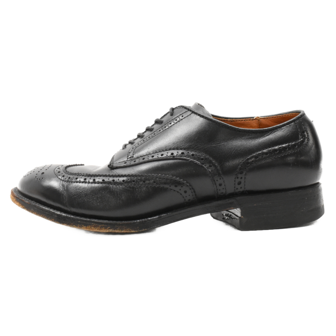 29センチワイズAlden オールデン Modified Dress Wing Tip モディファイド ドレス ウィングチップ レザーローカットシューズ ブラック 54210 6 1/2