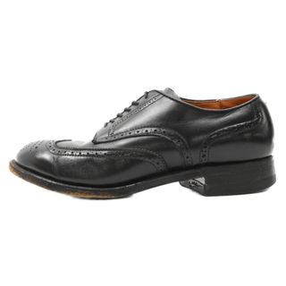 オールデン(Alden)のAlden オールデン Modified Dress Wing Tip モディファイド ドレス ウィングチップ レザーローカットシューズ ブラック 54210 6 1/2(ドレス/ビジネス)