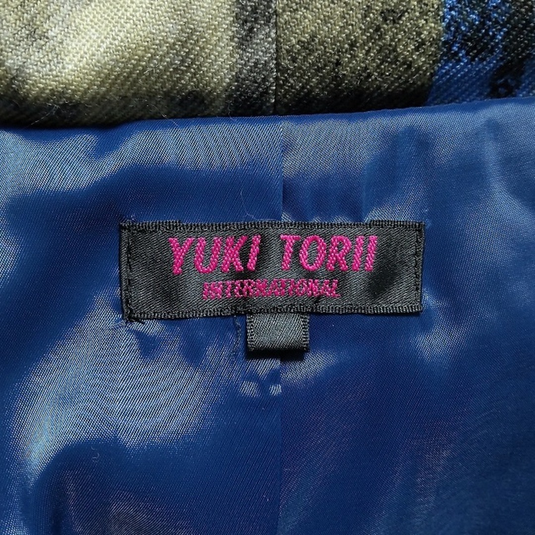 YUKI TORII INTERNATIONAL(ユキトリイインターナショナル)のユキトリイ ダウンコート サイズL美品  - レディースのジャケット/アウター(ダウンコート)の商品写真