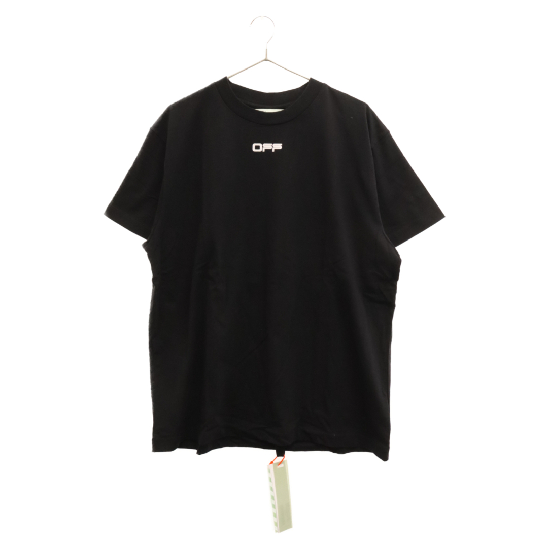 新品20SS OFF-WHITE エアポート テープ アロー Tシャツ XS 黒メンズ