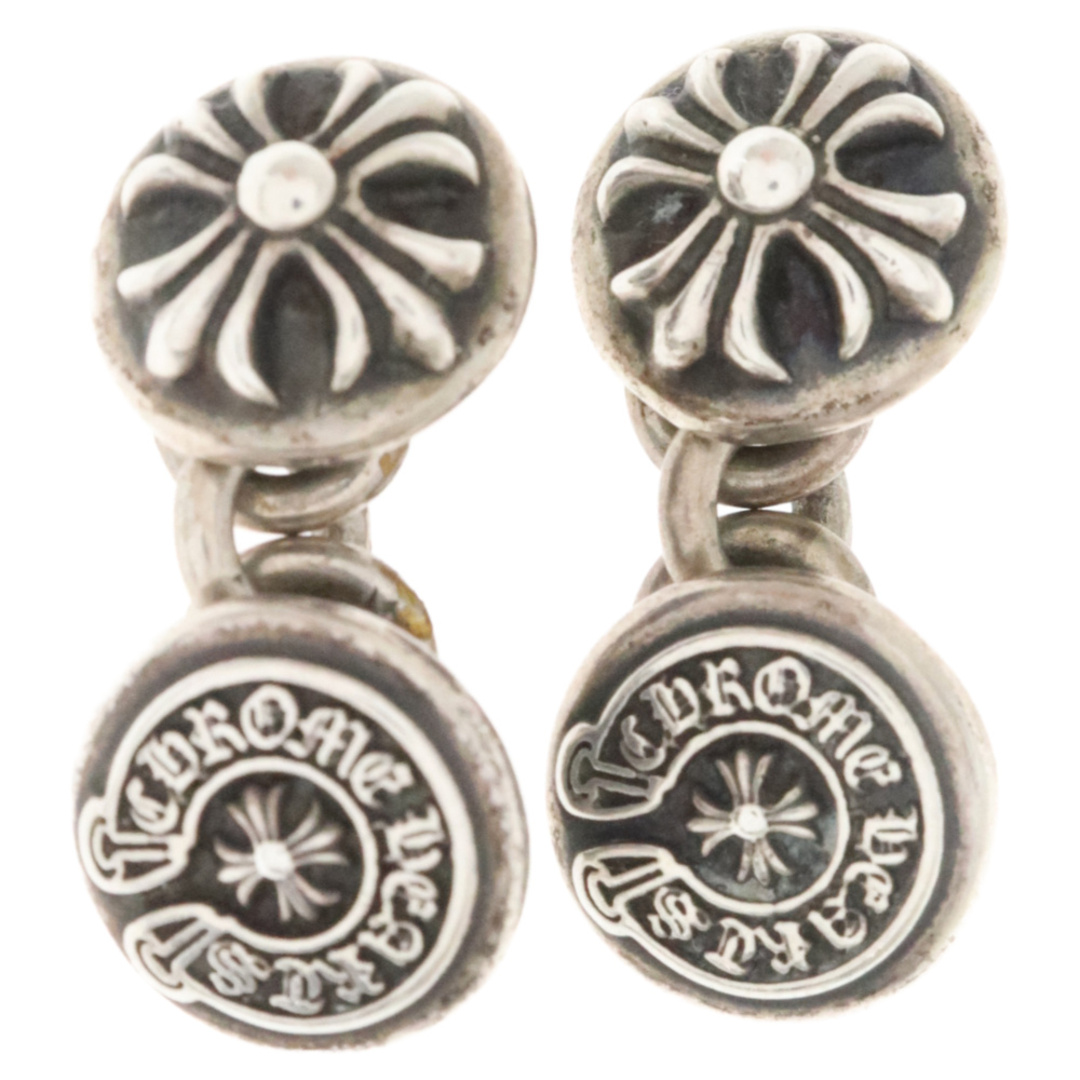 CHROME HEARTS クロムハーツ CUFF LINKS CROSS BALL カフリンクス クロスボール シルバー