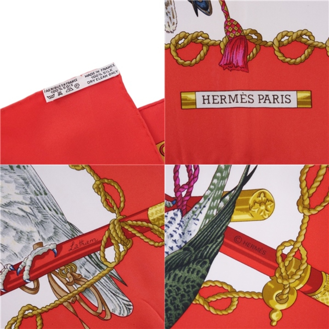 美品 エルメス HERMES スカーフ カレ90 LES OISEAUX DU ROY 王の鳥たち シルク100% フランス製 マルチカラー 美品 エルメス HERMES スカーフ カレ90 LES OISEAUX DU ROY 王の鳥たち シルク100% フランス製 マルチカラー