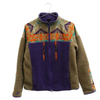 NIKE - NIKE ナイキ PENDLETON FLEECE JACKET ネイティブ柄フリースジャケット パープル/ベージュ 325417-545