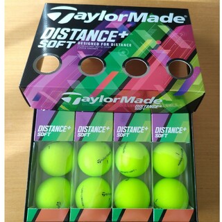 テーラーメイド(TaylorMade)の新品未使用　テーラーメイドディスタンス　ソフト　ゴルフボール　グリーン　1ダース(その他)