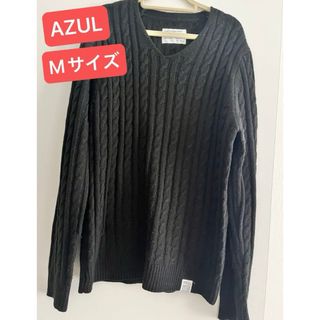 アズールバイマウジー(AZUL by moussy)のAZUL メンズニット　Mサイズ(ニット/セーター)