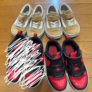 ナイキ(NIKE)のvans16cm  NIKE17cm  靴　双子　バラ売りあり(スニーカー)