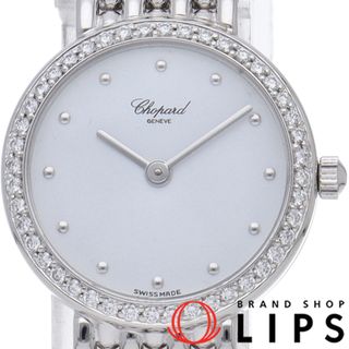 ショパール(Chopard)のショパール クラシック レディース時計 ダイヤベゼル Classic Ladies 919 K18WG レディース時計 ホワイト 仕上げ済 美品 【中古】(腕時計)