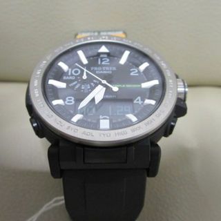 ｶｼｵ(CASIO) PROTREK ﾌﾟﾛﾄﾚｯｸﾄﾘﾌﾟﾙｾﾝｻｰ(腕時計(デジタル))